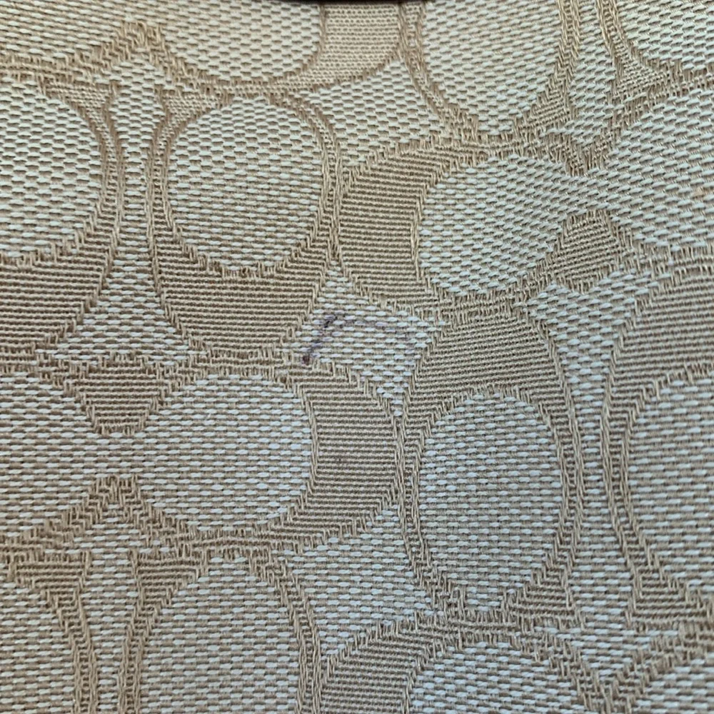 Coach signature satchel bag